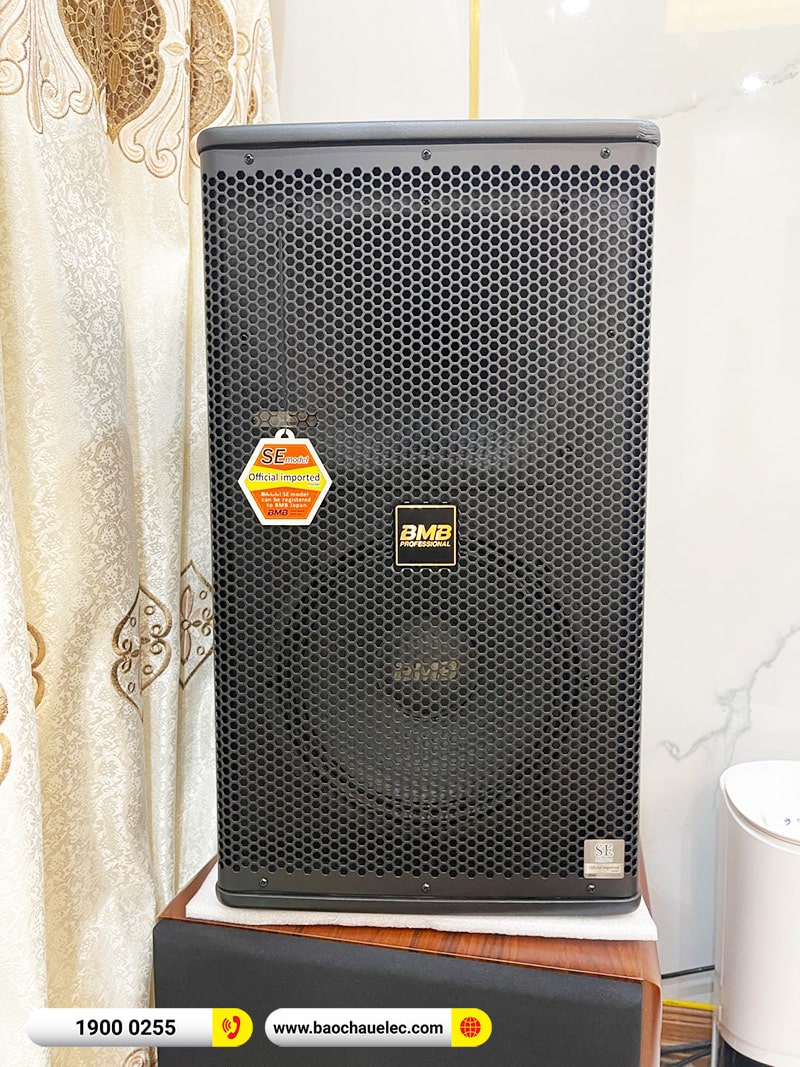 Lắp đặt d&agrave;n karaoke BMB hơn 50tr cho chị Linh tại H&agrave; Nội (BMB 1210SE, CA-J602, KSP-50, SW512C, BJ-U500, PGA58-QTR)