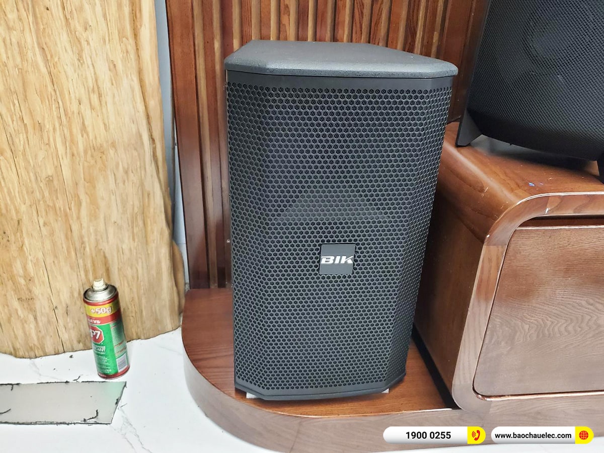 Lắp đặt d&agrave;n karaoke BIK hơn 31tr cho chị Nga tại H&agrave; Nội (BIK BSP 410II, VM620A, BPR-5600, BJ-U500)