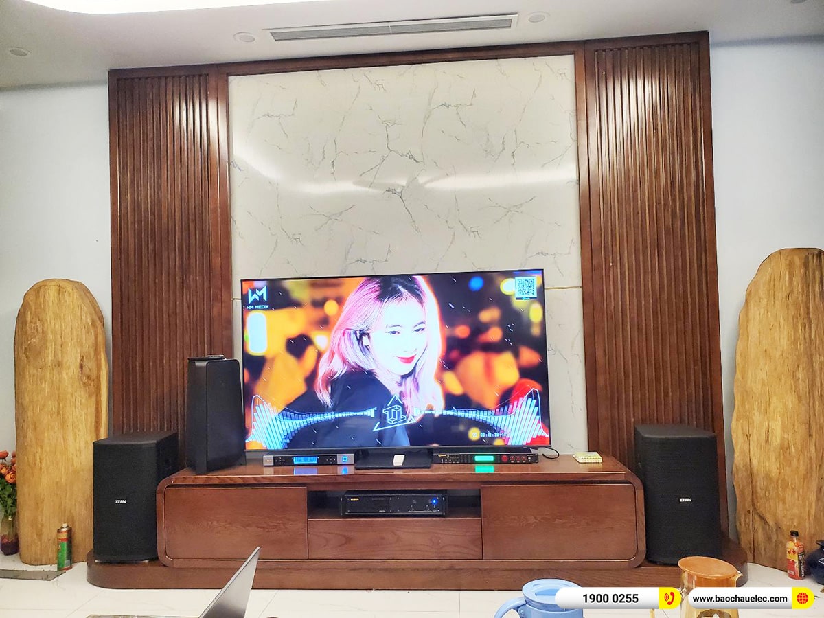 Lắp đặt d&agrave;n karaoke BIK hơn 31tr cho chị Nga tại H&agrave; Nội (BIK BSP 410II, VM620A, BPR-5600, BJ-U500)