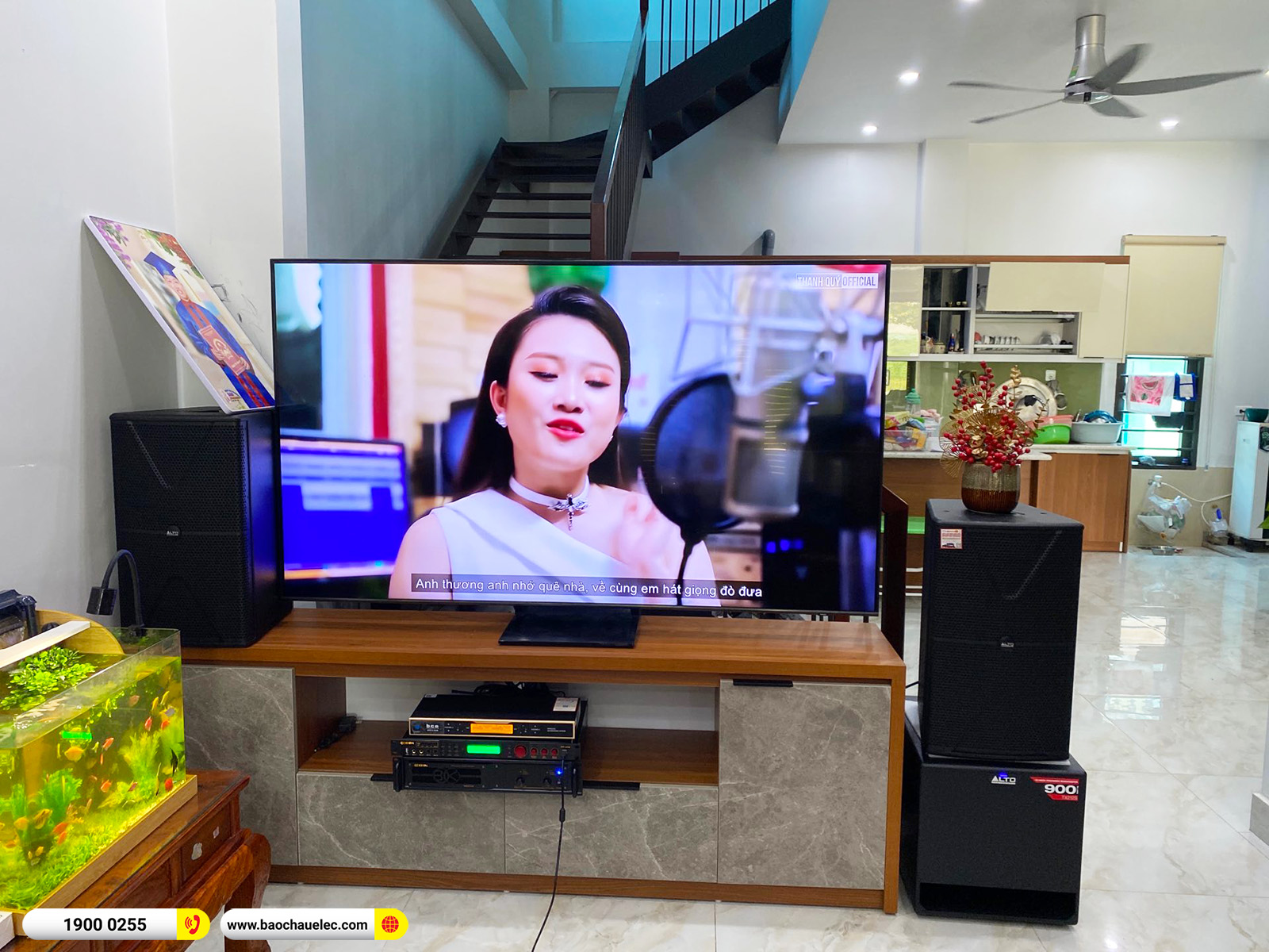 Lắp đặt d&agrave;n karaoke Alto gần 41tr cho chị Nga tại Hải Ph&ograve;ng