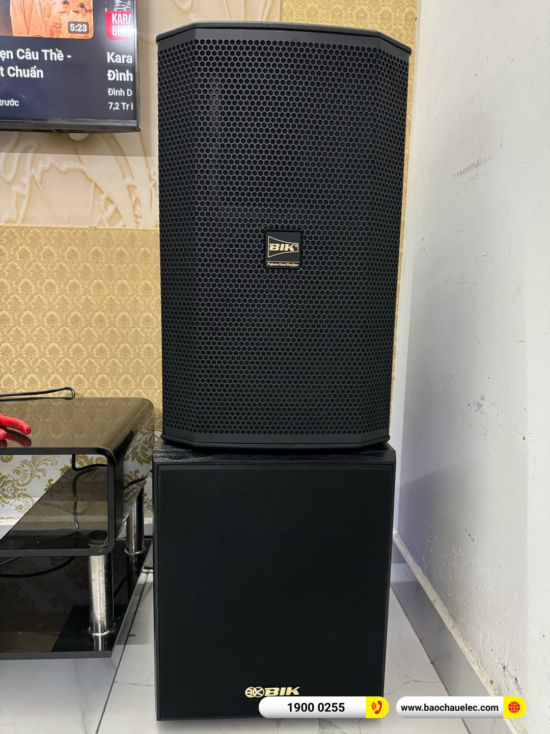 Lắp đặt d&agrave;n karaoke BIK gần 39tr cho chị Ng&acirc;n tại Đ&agrave; Nẵng 