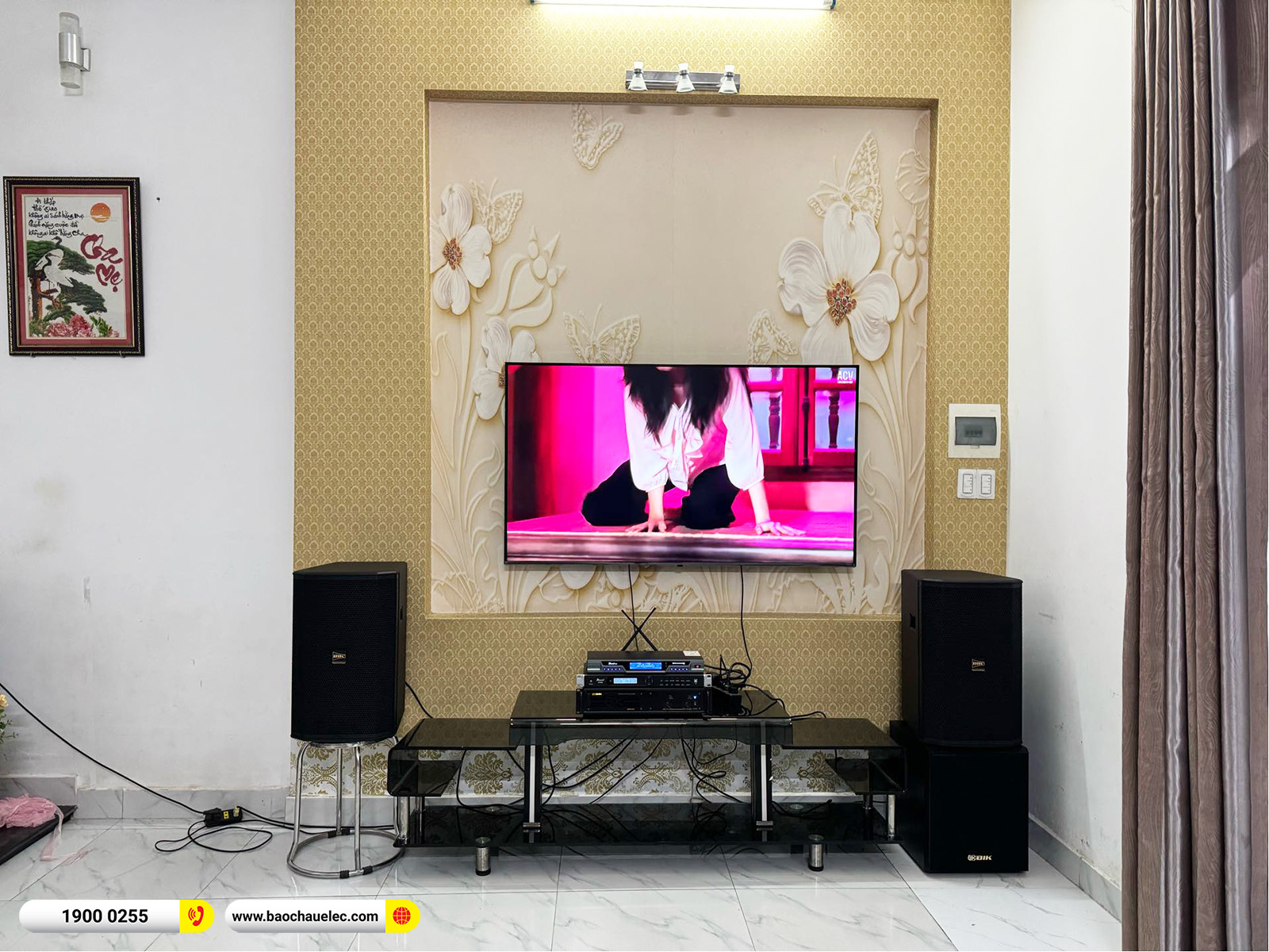 Lắp đặt d&agrave;n karaoke BIK gần 39tr cho chị Ng&acirc;n tại Đ&agrave; Nẵng 