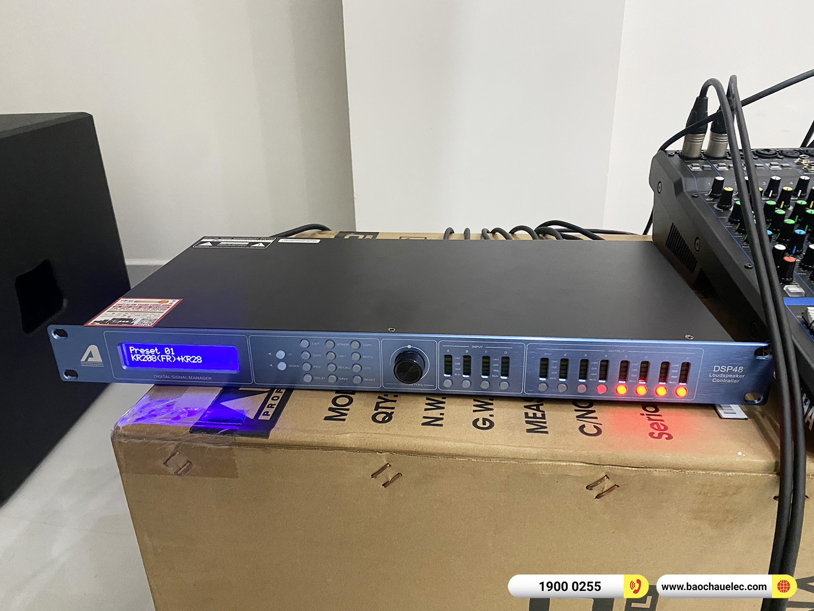 Lắp đặt d&agrave;n karaoke Alto hơn 85tr cho c&ocirc; Nguyệt tại TPHCM