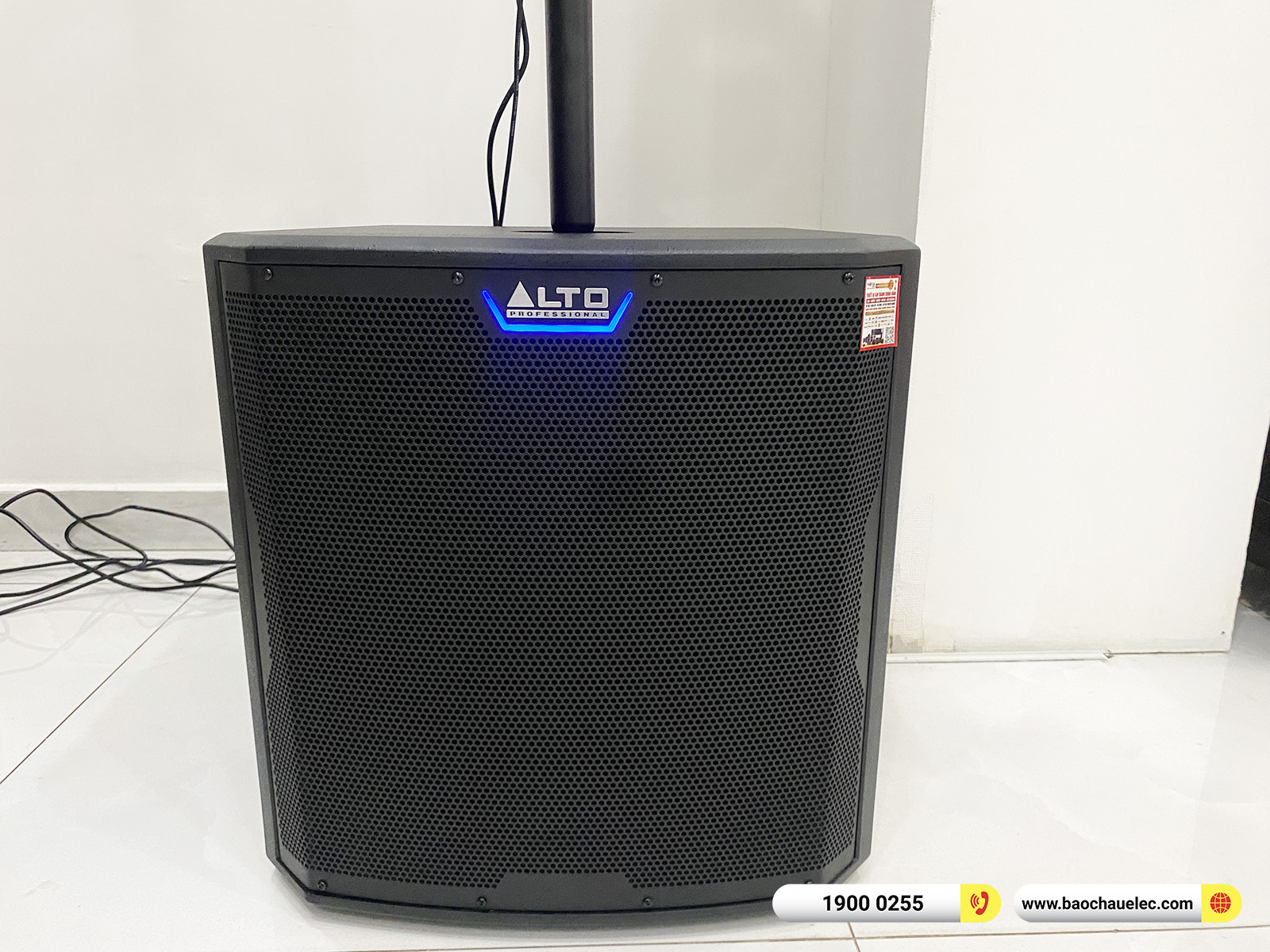 Lắp đặt d&agrave;n karaoke Alto hơn 85tr cho c&ocirc; Nguyệt tại TPHCM
