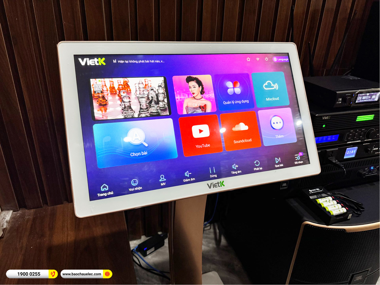 Lắp đặt dàn karaoke RCF hơn 113tr cho chị Nhung tại Hà Nội