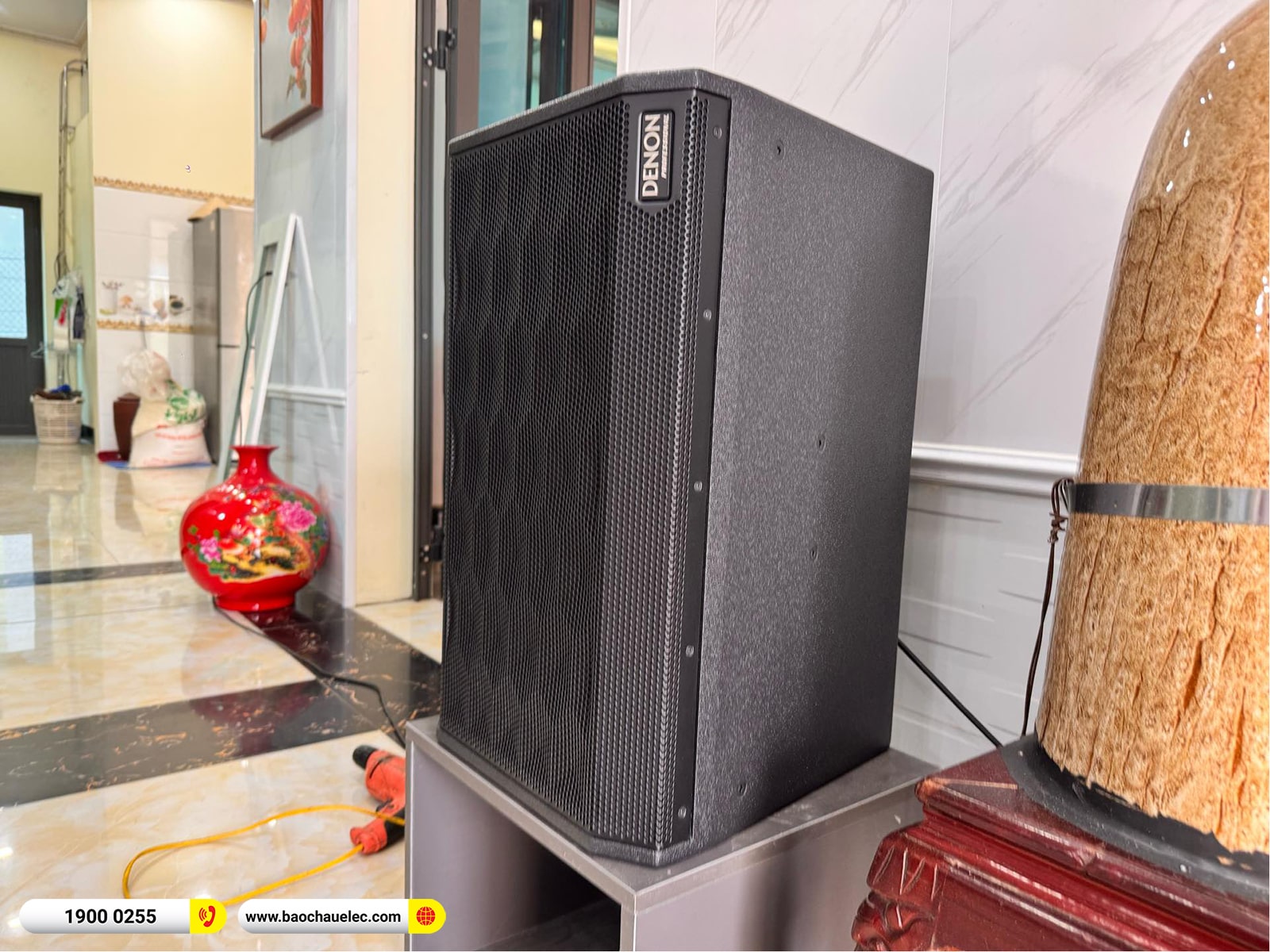 Lắp đặt d&agrave;n karaoke Denon hơn 47tr cho chị Ninh tại Vĩnh Ph&uacute;c 
