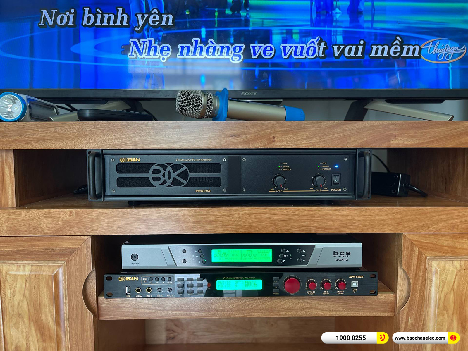 Lắp đặt d&agrave;n karaoke Domus gần 38tr cho chị Phương tại Đồng Nai