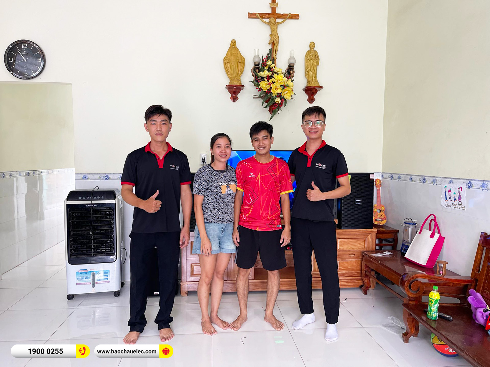 Lắp đặt d&agrave;n karaoke Domus gần 38tr cho chị Phương tại Đồng Nai