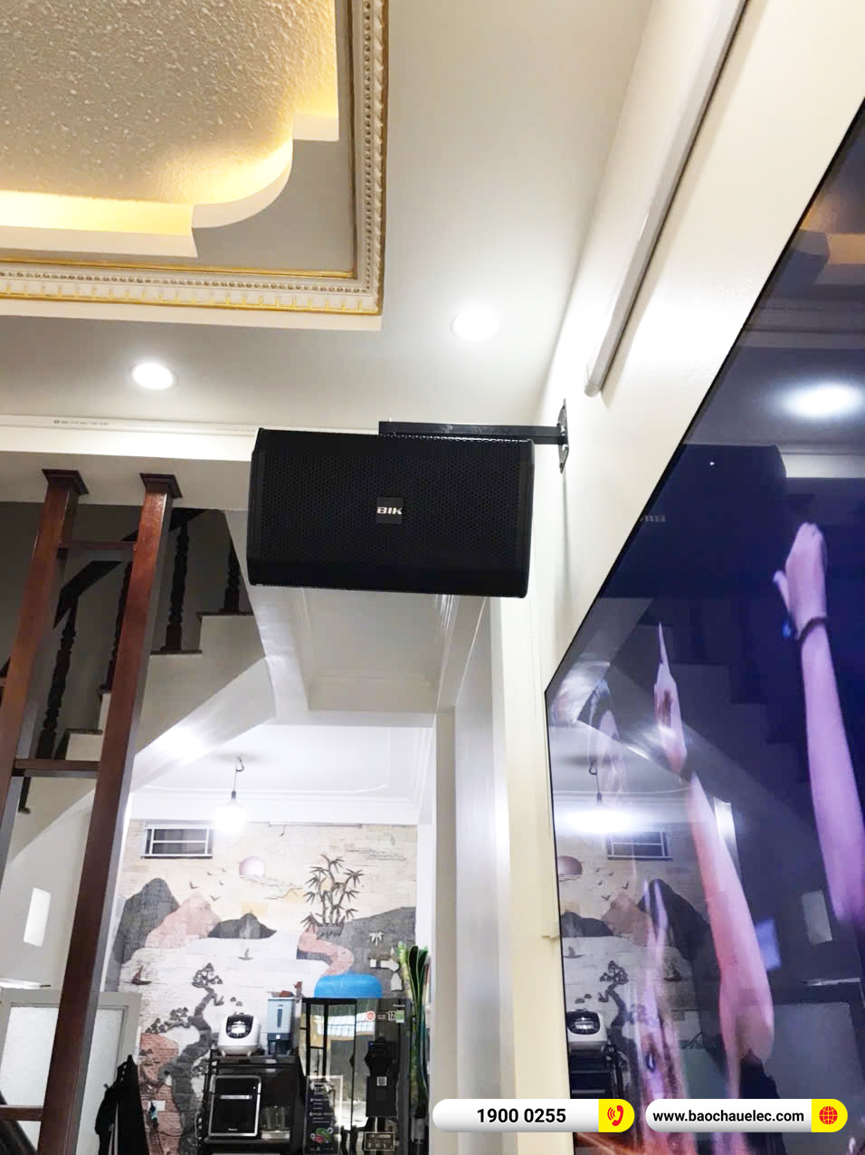 Lắp đặt d&agrave;n karaoke BIK gần 34tr cho chị Quy&ecirc;n tại Nam Định