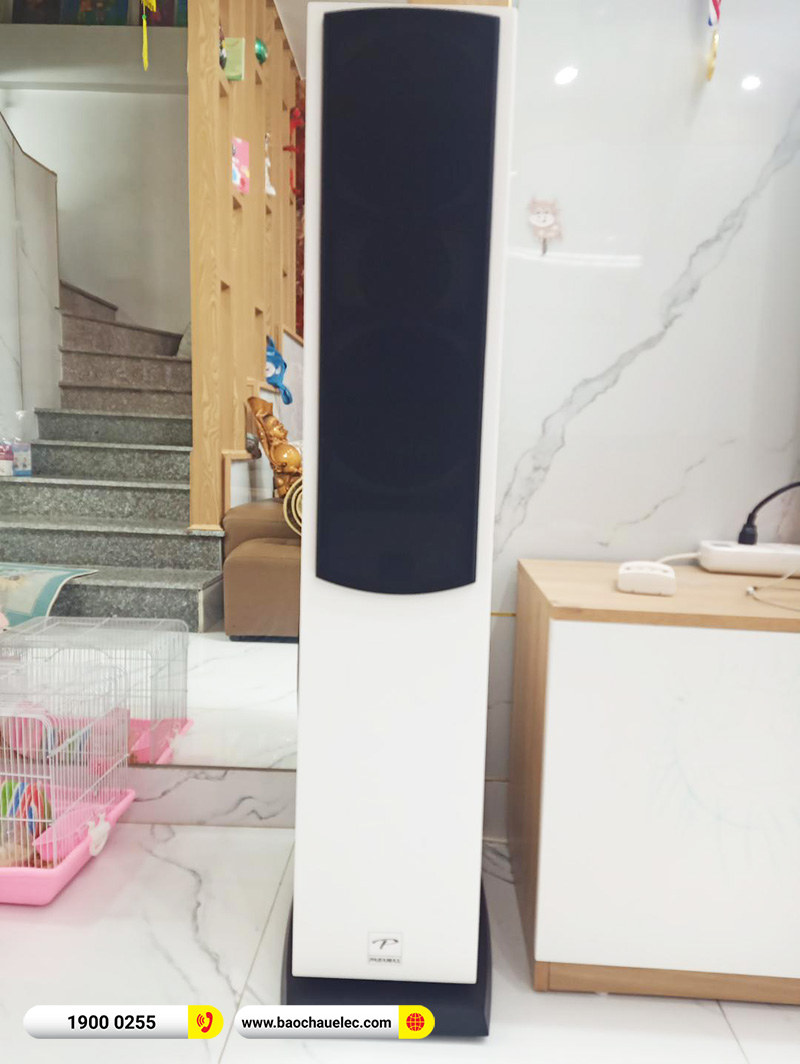 Lắp đặt ph&ograve;ng karaoke, nghe nhạc hơn 24tr cho chị Quỳnh tại H&agrave; Nội (Paramax D88 Luxury, BKSound DKA 6500)