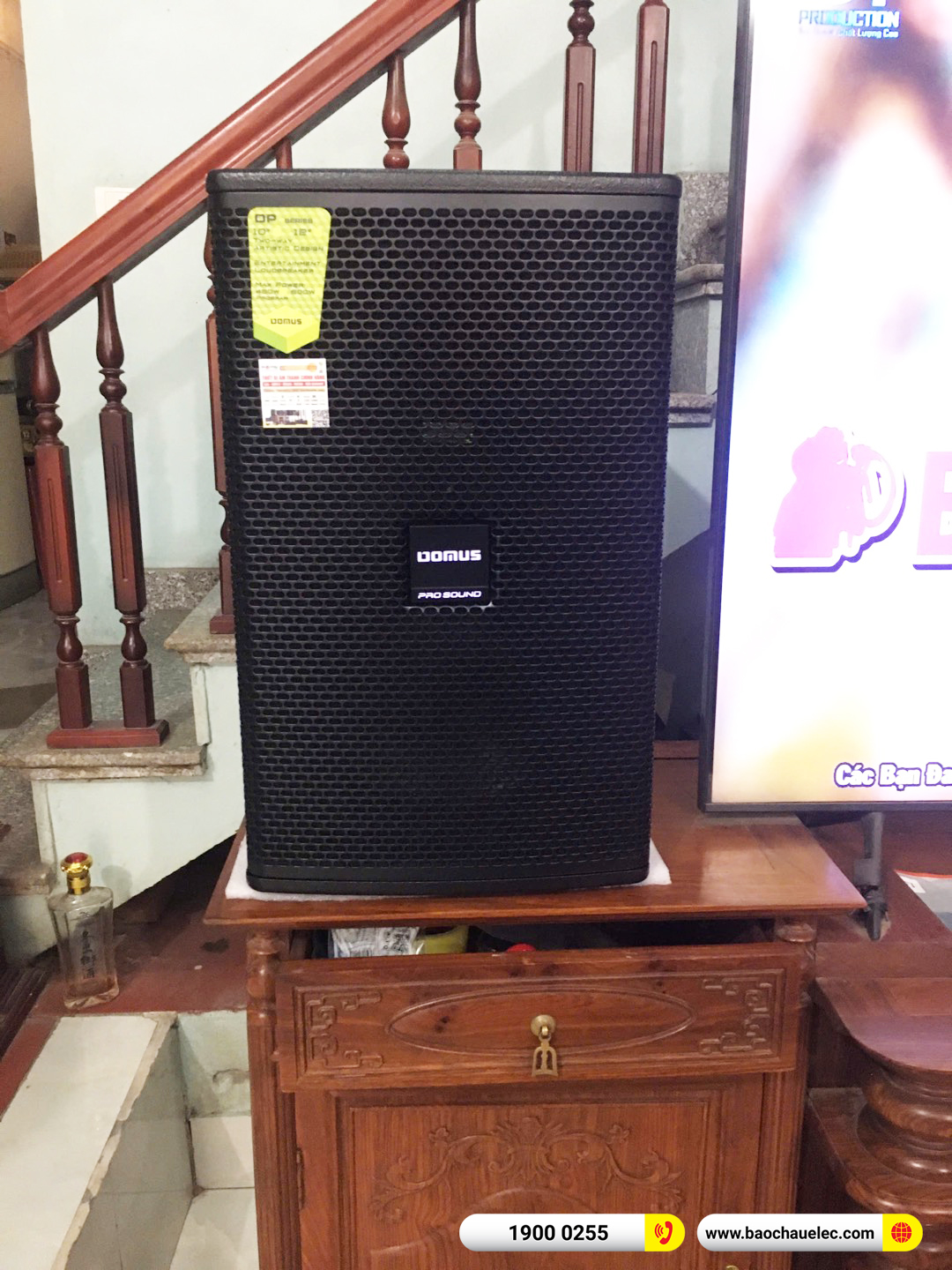 Lắp đặt d&agrave;n karaoke Domus hơn 28tr cho chị Thanh tại Bắc Ninh