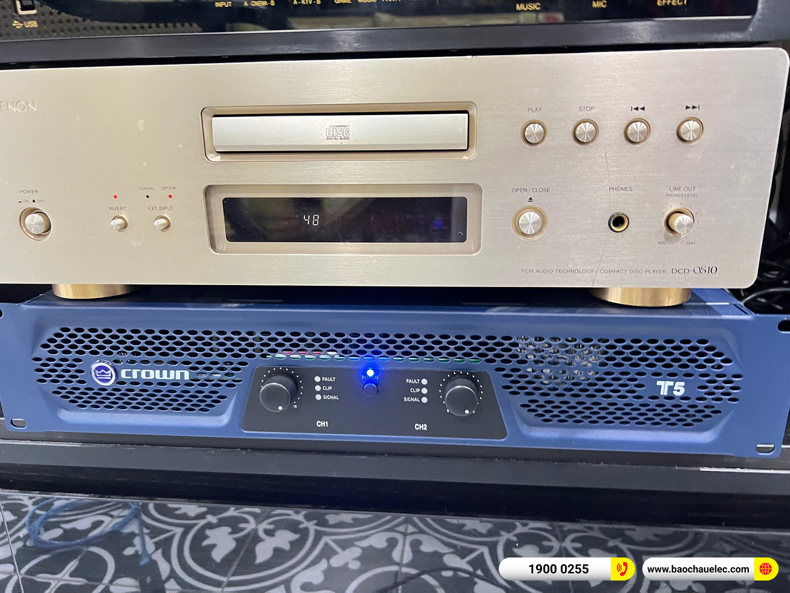 Lắp đặt d&agrave;n karaoke JBL hơn 38tr cho chị Thanh tại H&agrave; Nội