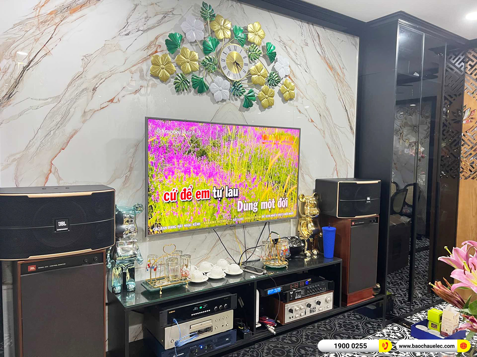 Lắp đặt dàn karaoke JBL hơn 38tr cho chị Thanh tại Hà Nội