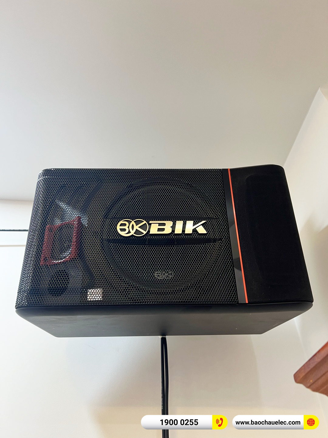 Lắp đặt d&agrave;n karaoke BIK gần 22tr cho chị Thảo tại TPHCM