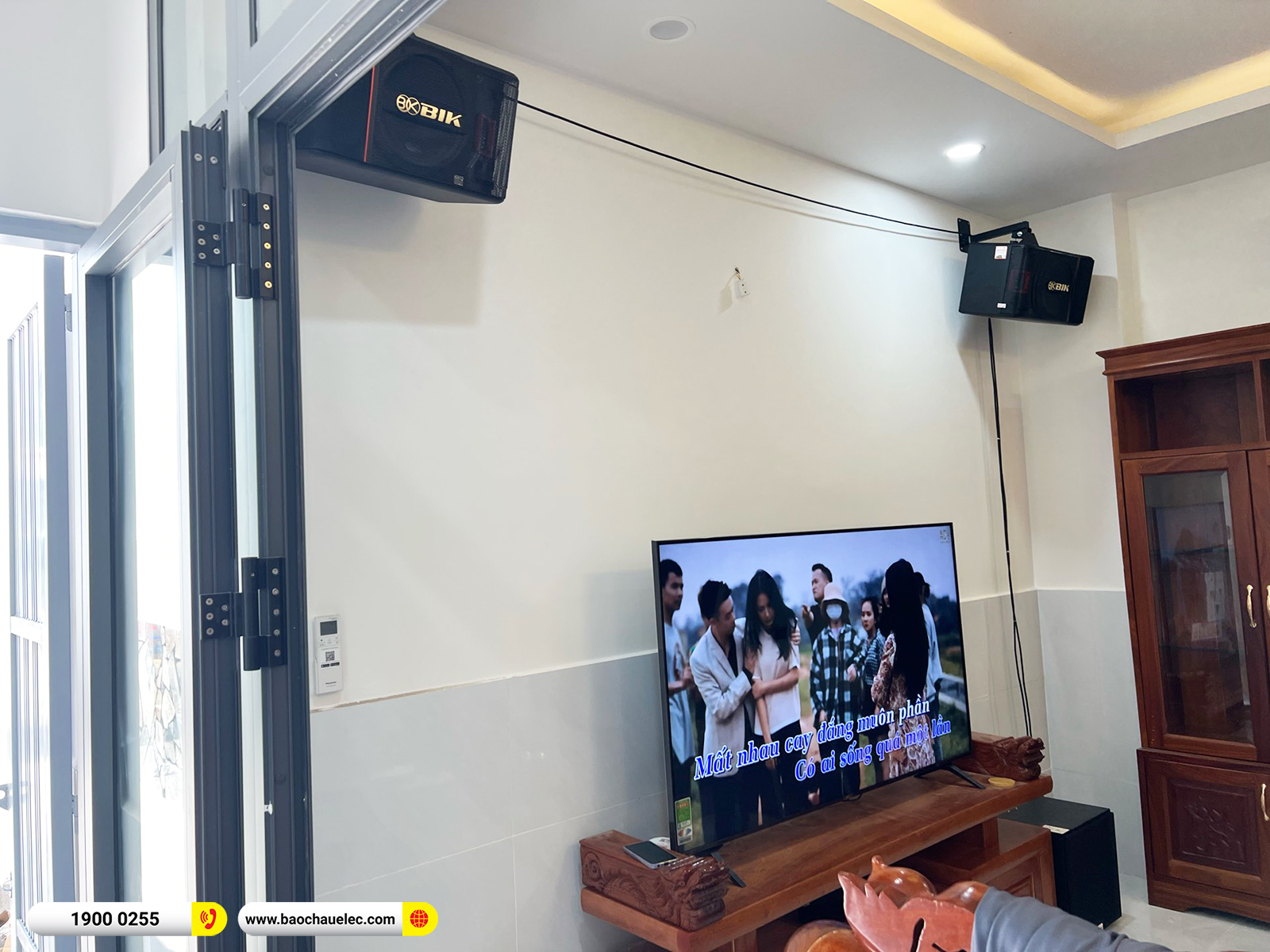 Lắp đặt d&agrave;n karaoke BIK gần 22tr cho chị Thảo tại TPHCM