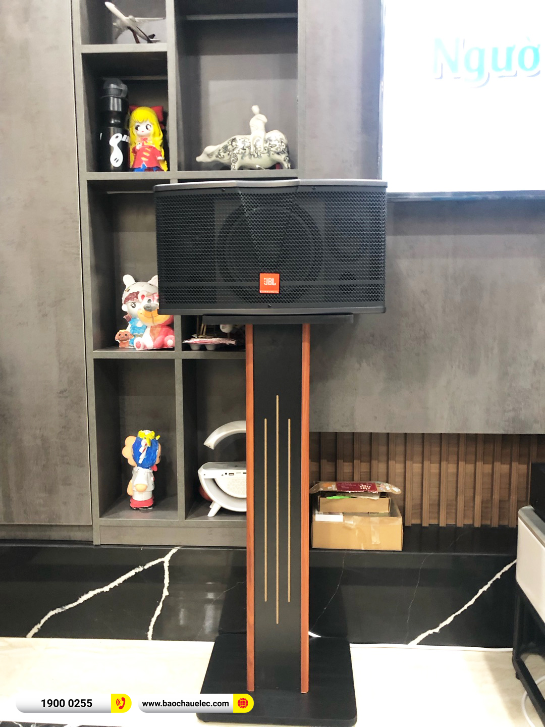 Lắp đặt d&agrave;n karaoke JBL hơn 21tr cho chị Thu Anh tại H&agrave; Nội 