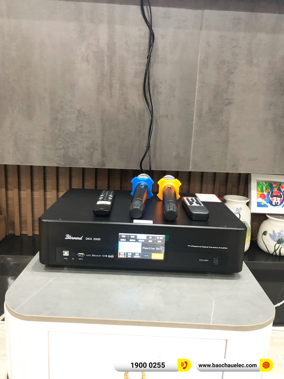 Lắp đặt d&agrave;n karaoke JBL hơn 21tr cho chị Thu Anh tại H&agrave; Nội 