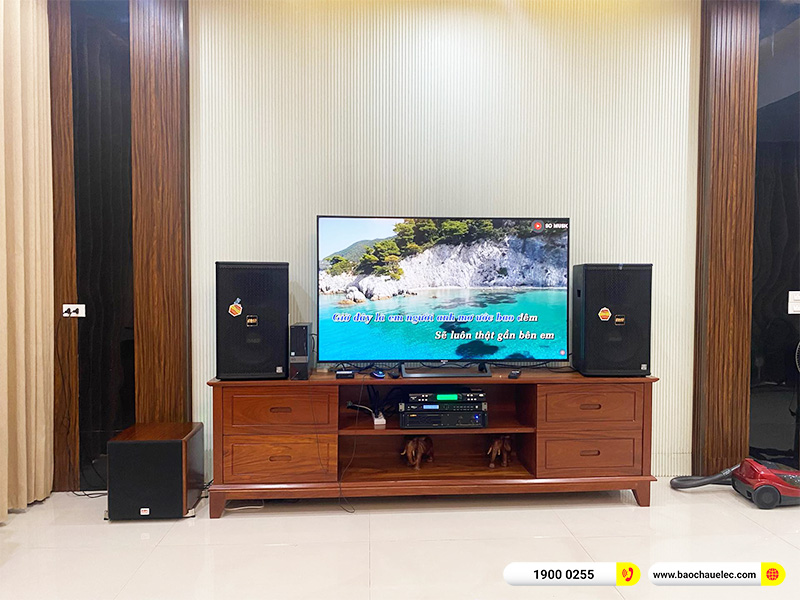 Lắp đặt dàn karaoke hơn 49tr cho chị Thủy tại Bắc Giang (BMB 1212SE, VM820A, KP500, SW512C, Toprhyme M300)