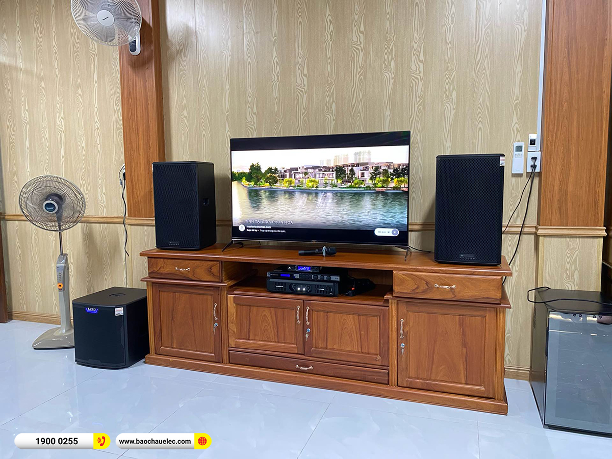 Lắp đặt d&agrave;n karaoke dBTechnologies hơn 60tr cho chị Thủy tại Đồng Nai 