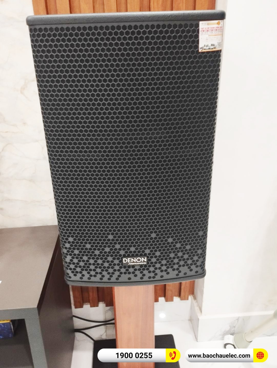 Lắp đặt d&agrave;n karaoke Denon hơn 30tr cho chị Trang tại Đồng Nai (Denon DP-R212, BKSound DKA 8500, BKSound SW612) 