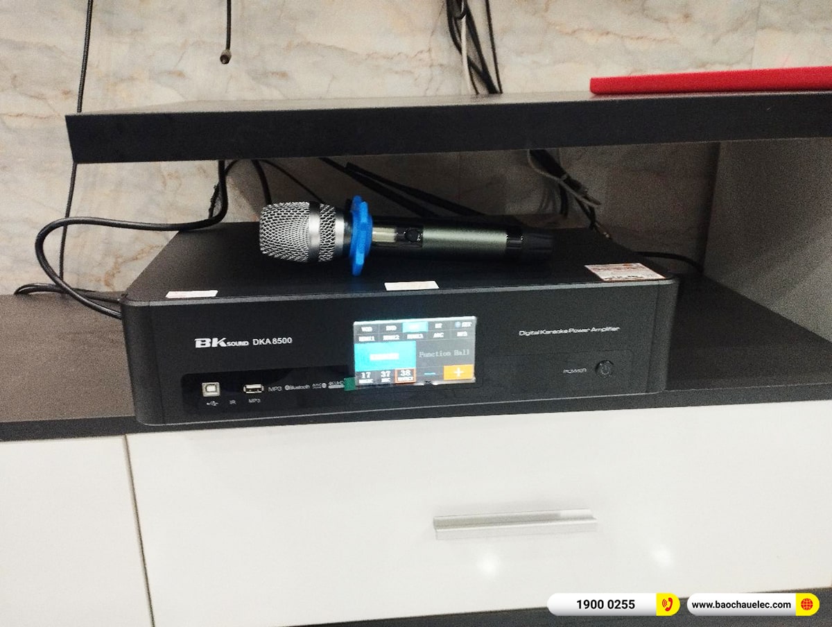 Lắp đặt d&agrave;n karaoke Denon hơn 30tr cho chị Trang tại Đồng Nai (Denon DP-R212, BKSound DKA 8500, BKSound SW612) 