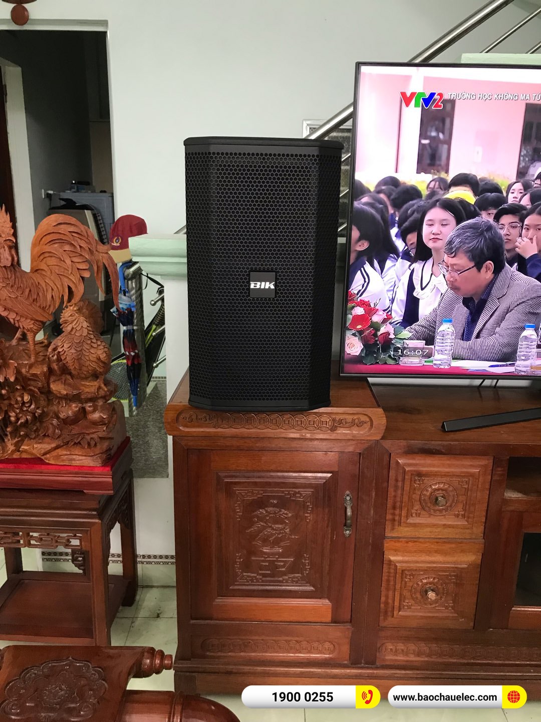 Lắp đặt d&agrave;n karaoke BIK gần 34tr cho chị Trang tại Nam Định