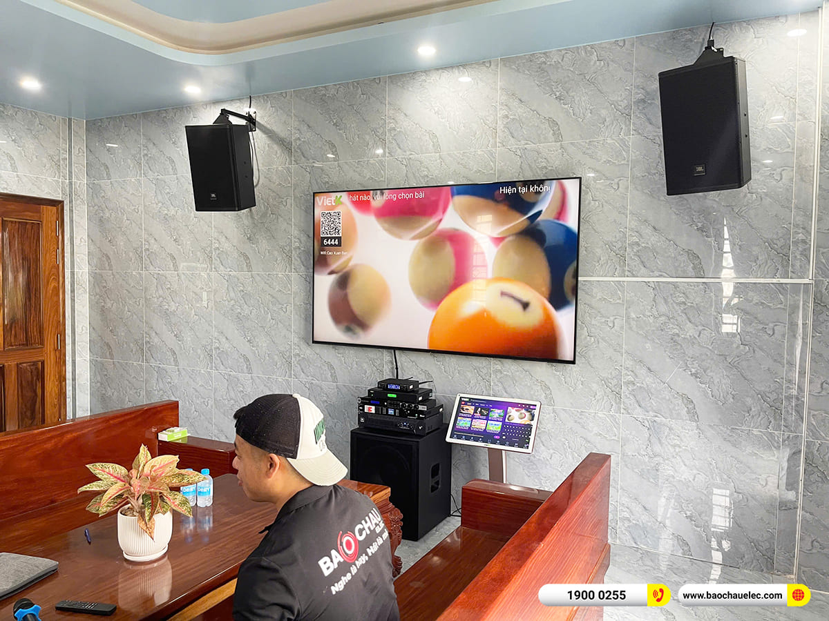 Lắp đặt d&agrave;n karaoke JBL hơn 90tr cho chị V&acirc;n tại Cần Thơ 
