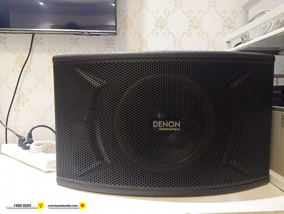 Lắp đặt d&agrave;n karaoke Denon hơn 20tr cho chị V&acirc;n tại H&agrave; Nội