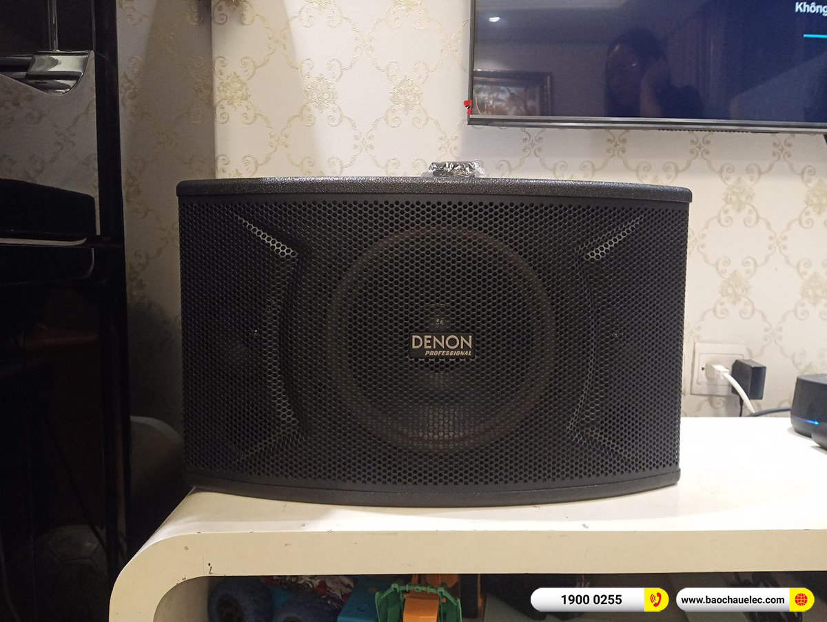 Lắp đặt d&agrave;n karaoke Denon hơn 20tr cho chị V&acirc;n tại H&agrave; Nội