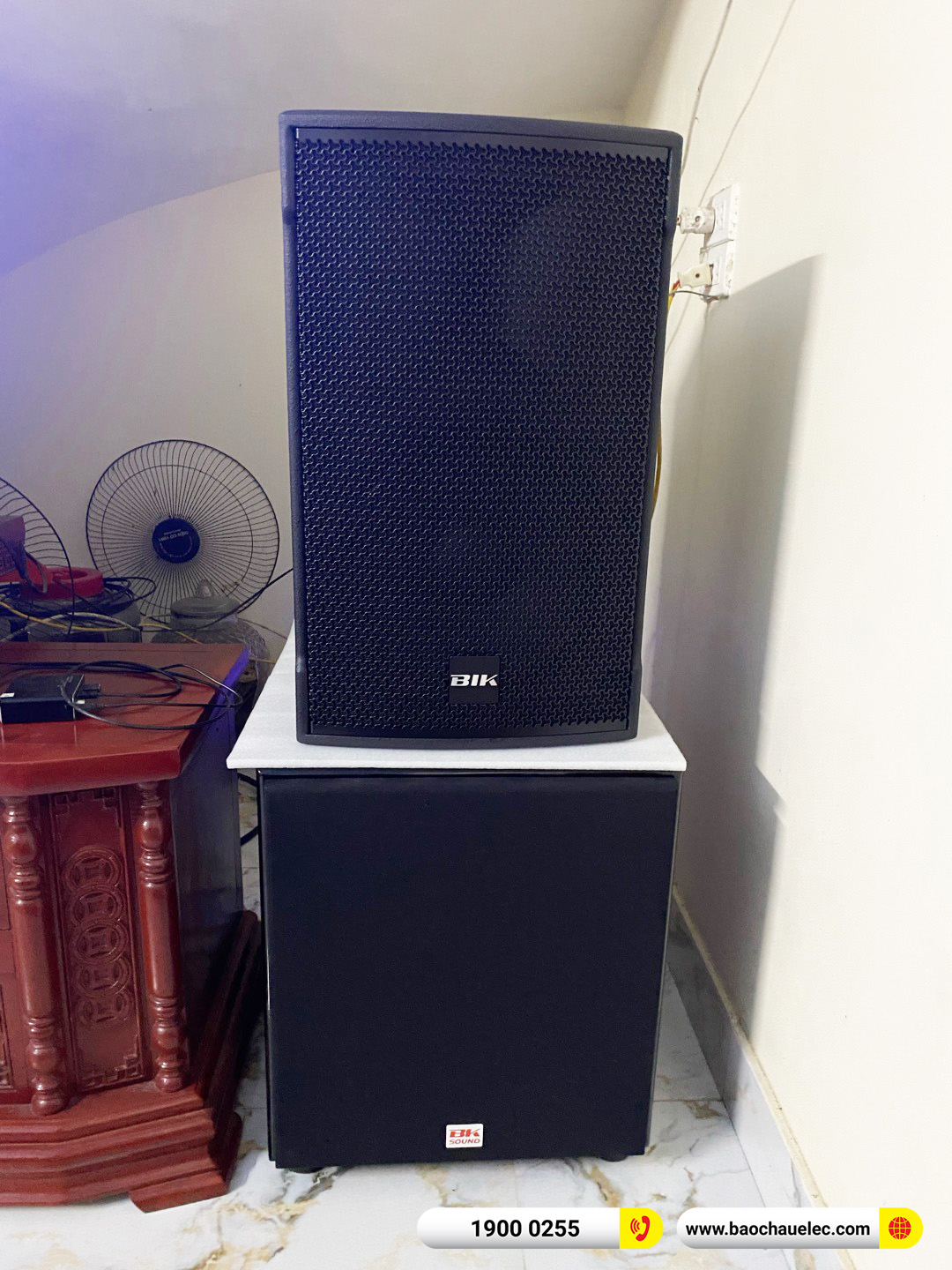 Lắp đặt d&agrave;n karaoke BIK gần 31tr cho chị Xu&acirc;n tại Nam Định