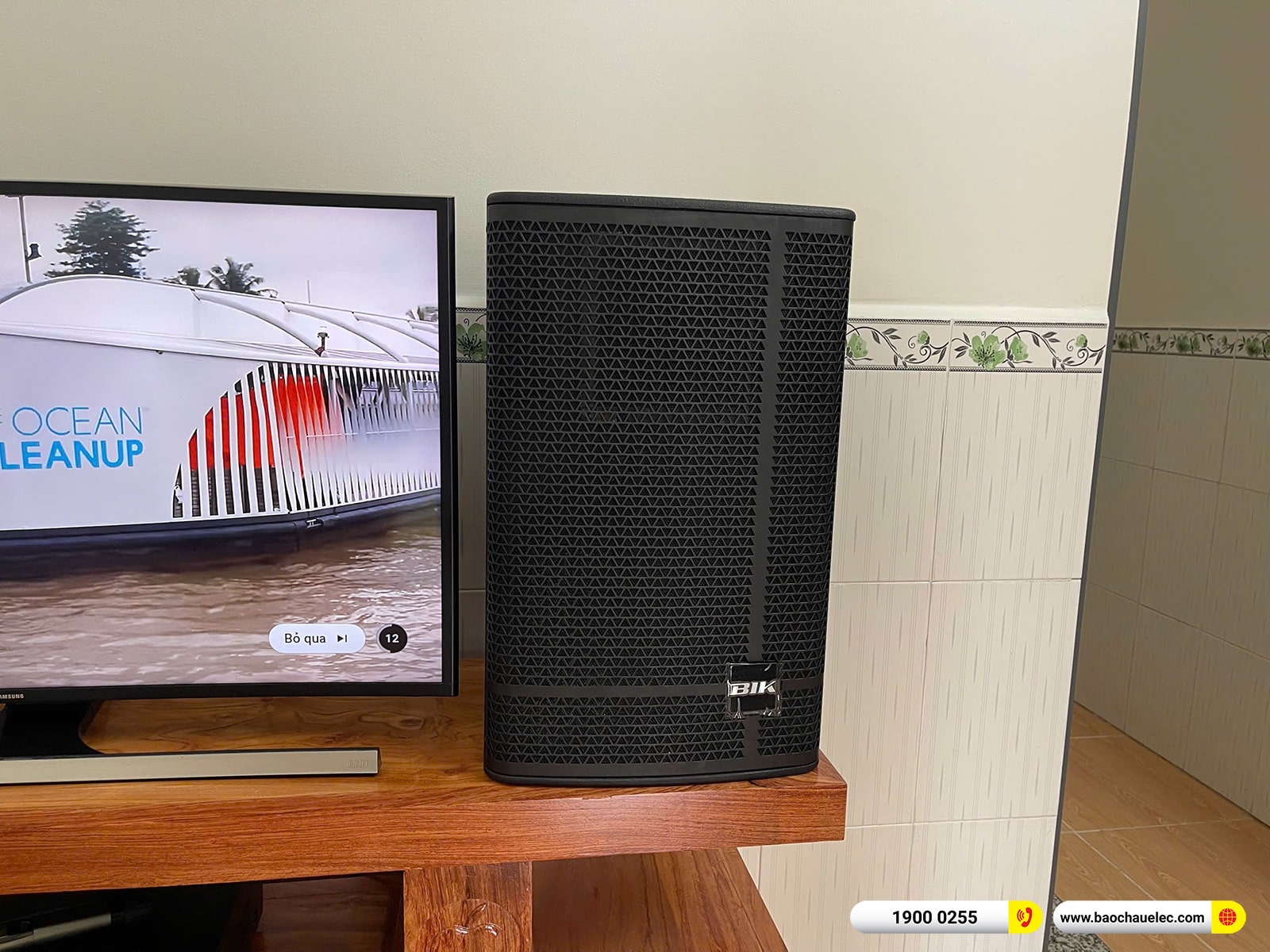 Lắp đặt d&agrave;n karaoke BIK gần 29tr cho ch&uacute; Giới tại B&igrave;nh Dương