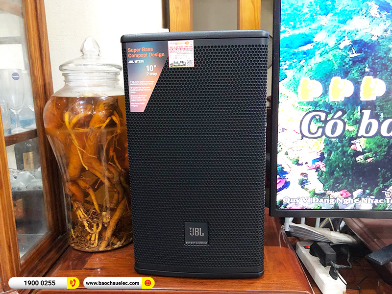 Lắp đặt dàn karaoke JBL hơn 31tr cho chú Hiền tại Hà Nội (JBL MTS10, Denon Pro DP-N1600)