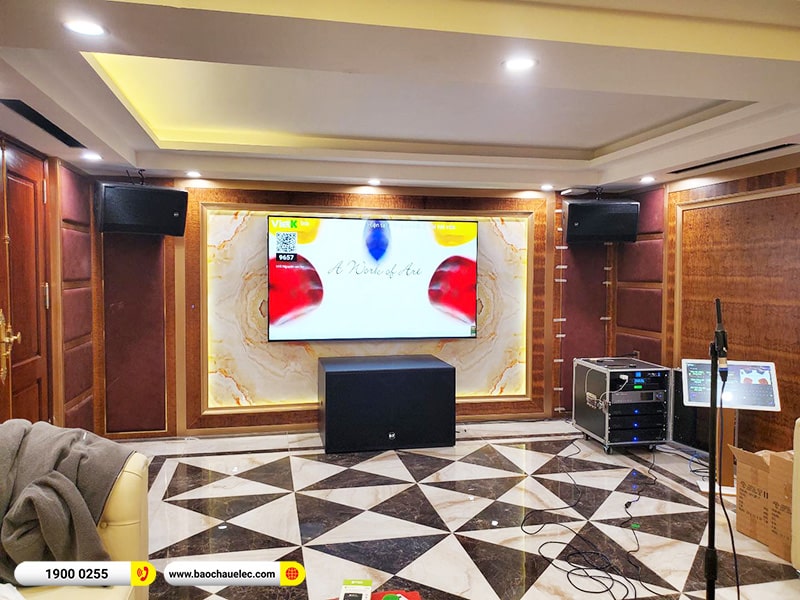 Lắp đặt d&agrave;n karaoke RCF gần 307tr cho ch&uacute; Hổ tại H&agrave; Nội (RCF CMAX 4112, IPS 5.0K, IPS 2.5K, K9900II Luxury, S8028II,&hellip;)