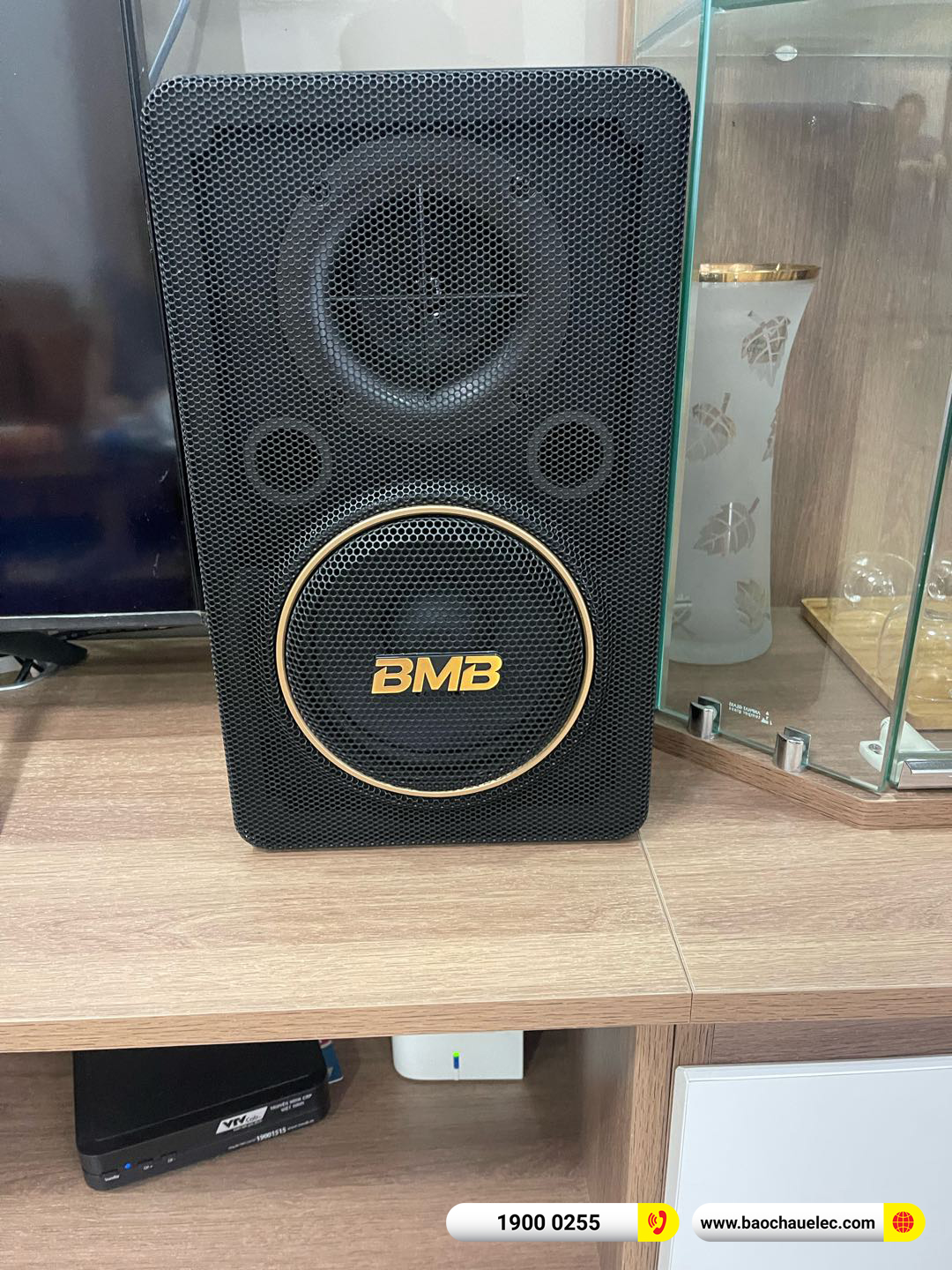 Lắp đặt dàn karaoke BMB gần 20tr cho chú Hồng tại Hà Nội