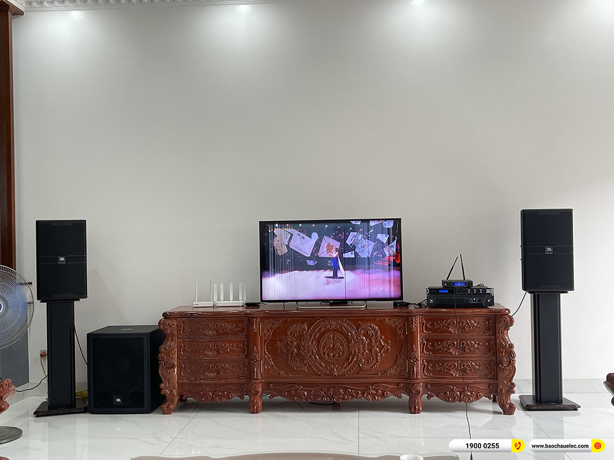Lắp đặt d&agrave;n karaoke JBL hơn 90tr cho ch&uacute; H&ugrave;ng tại Ph&uacute; Thọ 