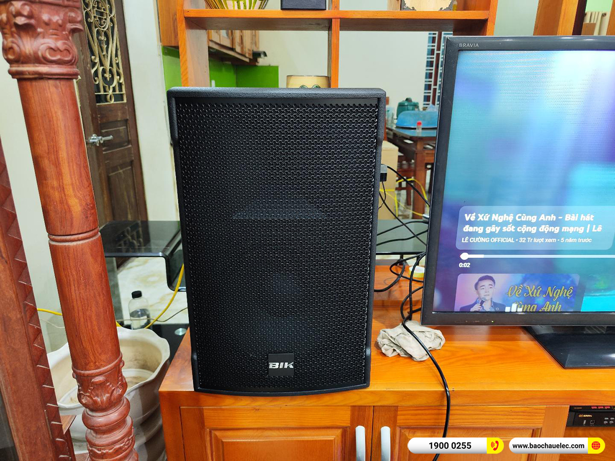 Lắp đặt d&agrave;n karaoke BIK gần 42tr cho ch&uacute; Lợi tại Hưng Y&ecirc;n 