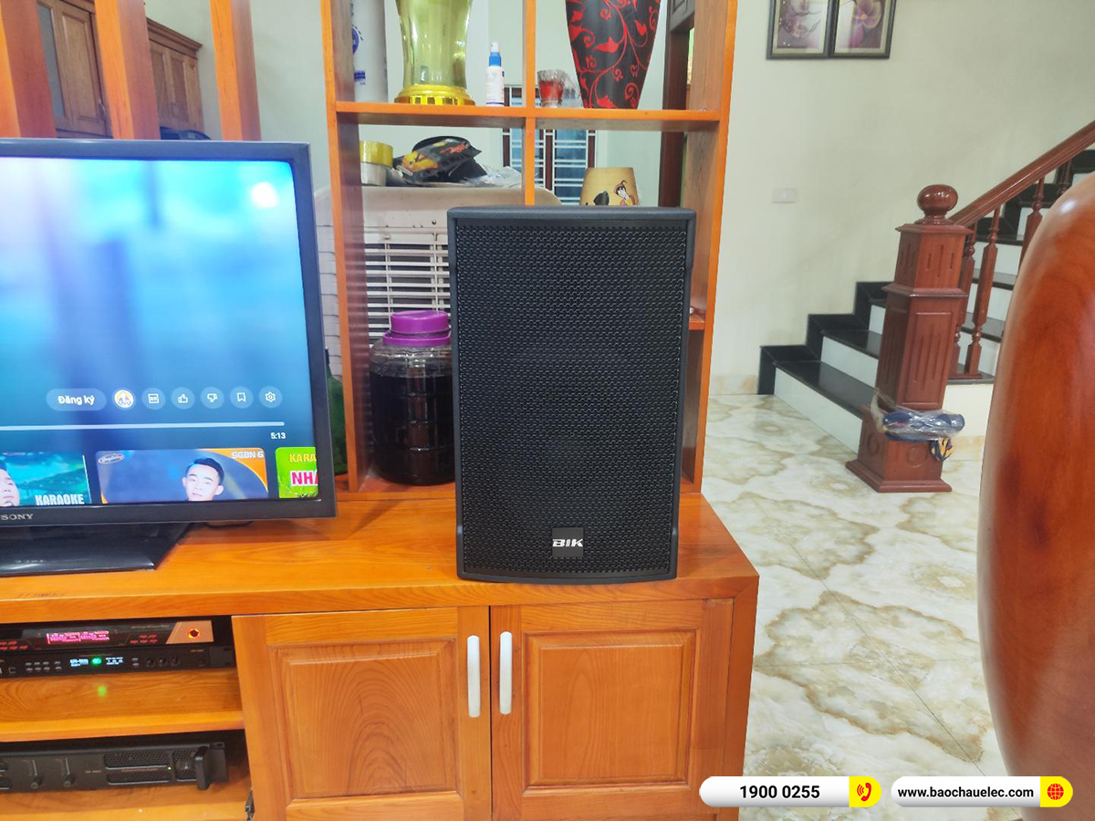 Lắp đặt d&agrave;n karaoke BIK gần 42tr cho ch&uacute; Lợi tại Hưng Y&ecirc;n 
