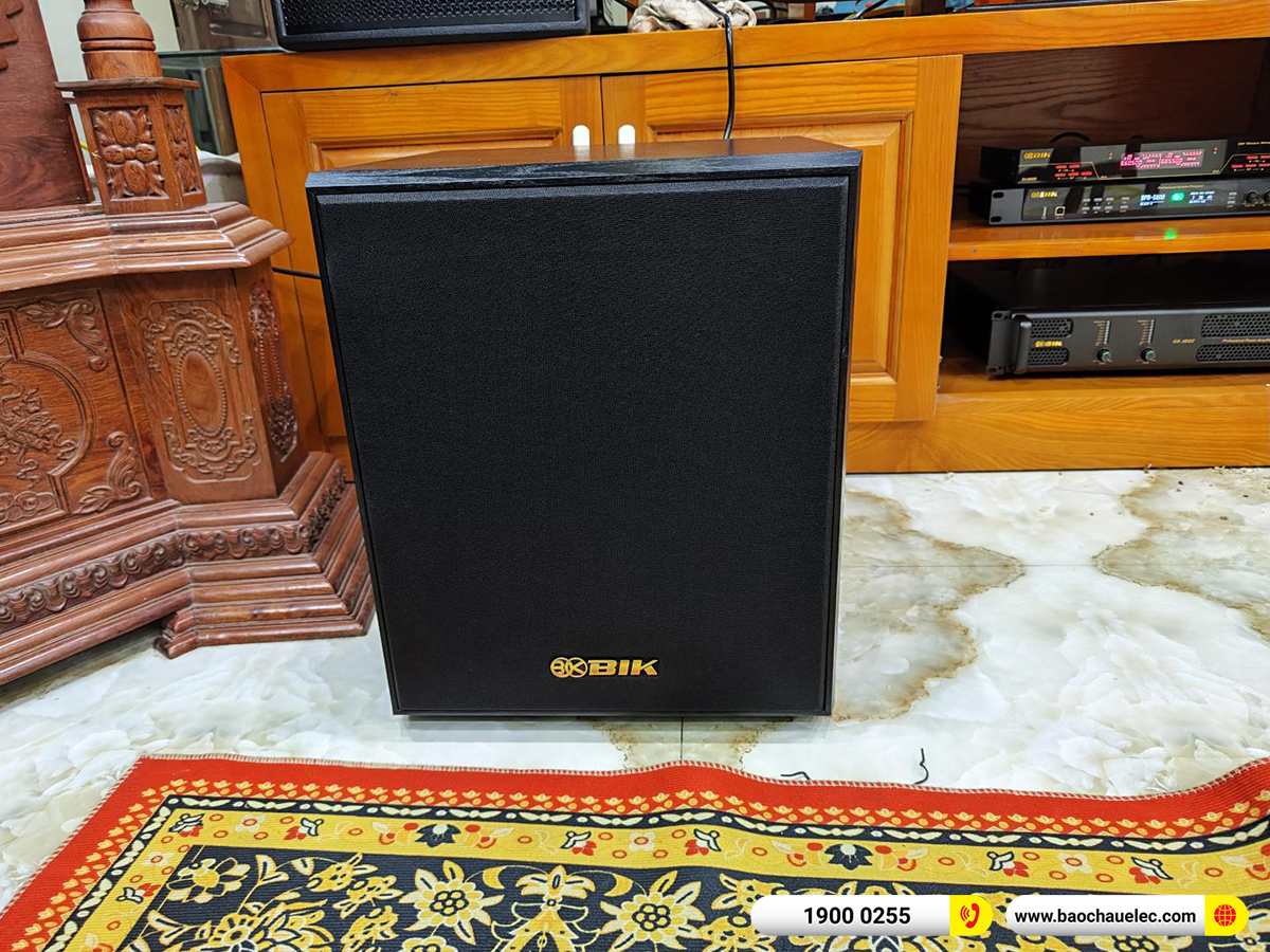 Lắp đặt d&agrave;n karaoke BIK gần 42tr cho ch&uacute; Lợi tại Hưng Y&ecirc;n 