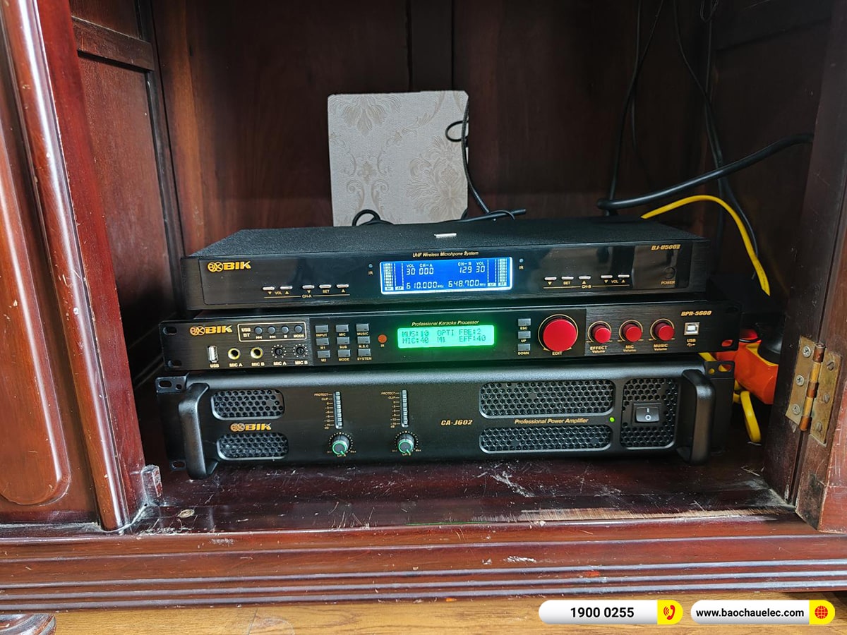 Lắp đặt d&agrave;n karaoke JBL gần 34tr cho ch&uacute; Long tại H&agrave; Nội