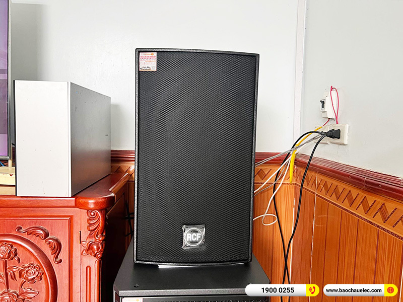 Lắp đặt d&agrave;n karaoke RCF 184tr cho ch&uacute; Ng&acirc;n tại Bắc Giang (RCF C5215-96, IPS 5.0K, JBL VX8, 705 AS-MK3, WB5000,&hellip;)
