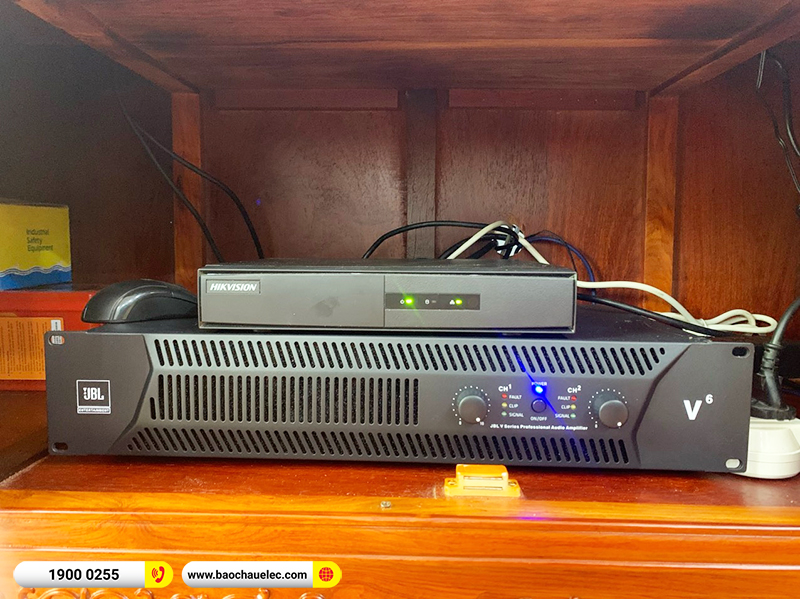 Lắp đặt d&agrave;n karaoke JBL gần 65tr cho ch&uacute; Ngọc tại H&agrave; Nội (JBL XS10, JBL V6, JBL VX8, JBl A120P, JBL VM300)