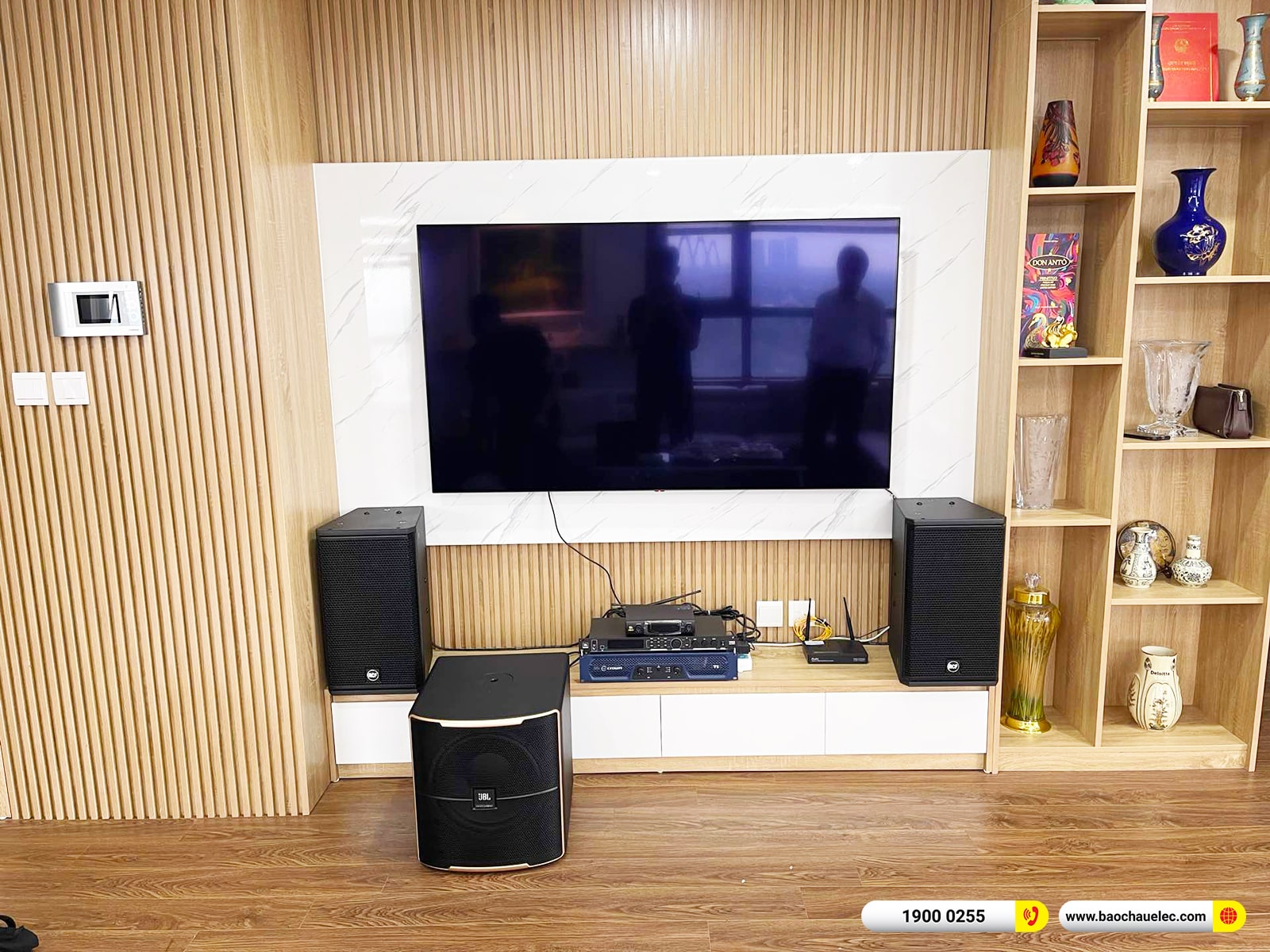 Lắp đặt dàn karaoke RCF hơn 70tr cho chú Phúc tại Hà Nội