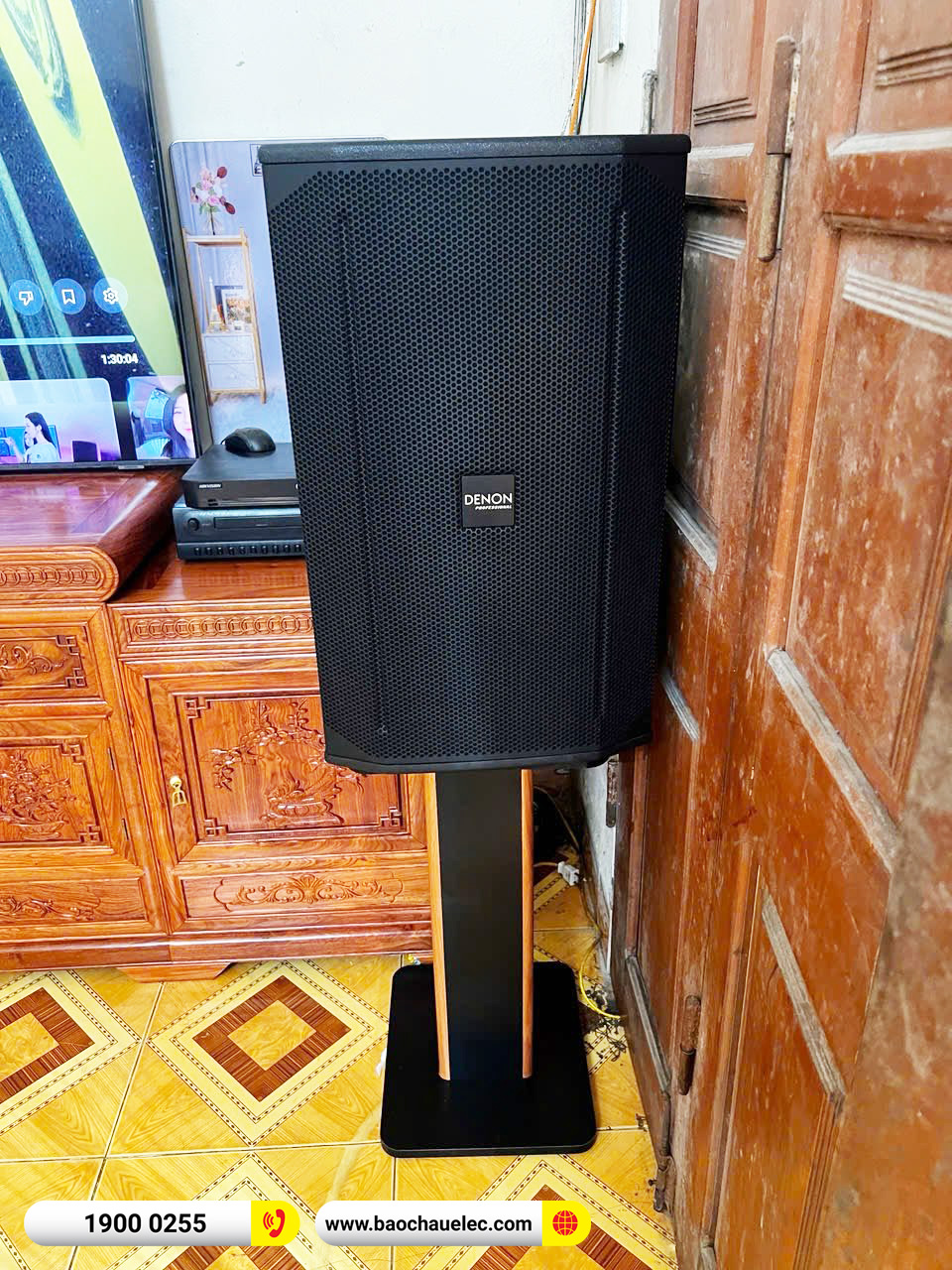 Lắp đặt dàn karaoke Denon hơn 52tr cho chú Thắng tại Hà Nội