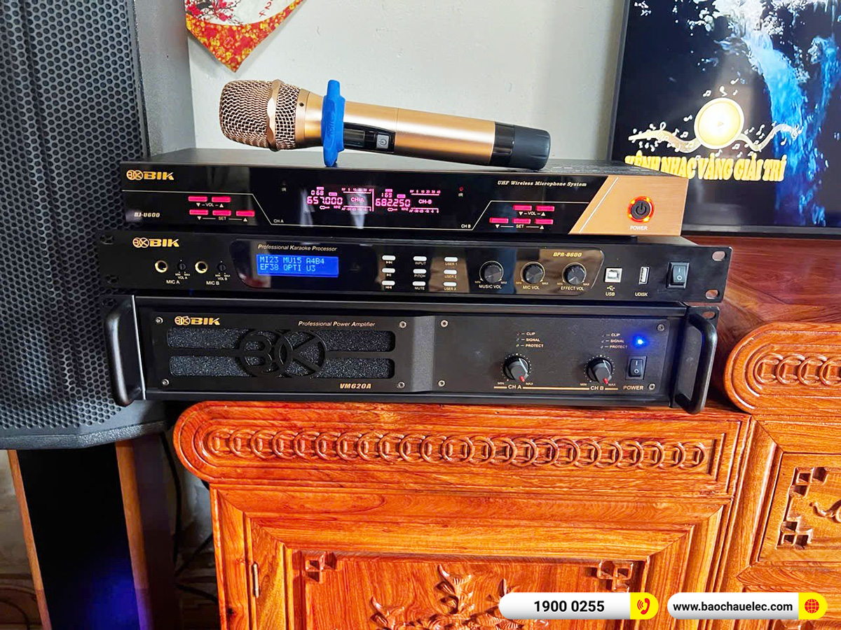 Lắp đặt dàn karaoke Denon hơn 52tr cho chú Thắng tại Hà Nội