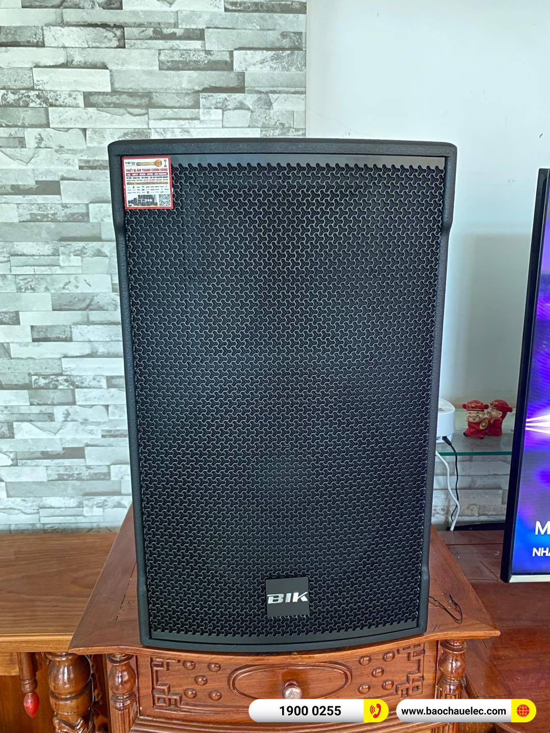 Lắp đặt d&agrave;n karaoke BIK hơn 11tr cho ch&uacute; Th&agrave;nh tại Đồng Nai