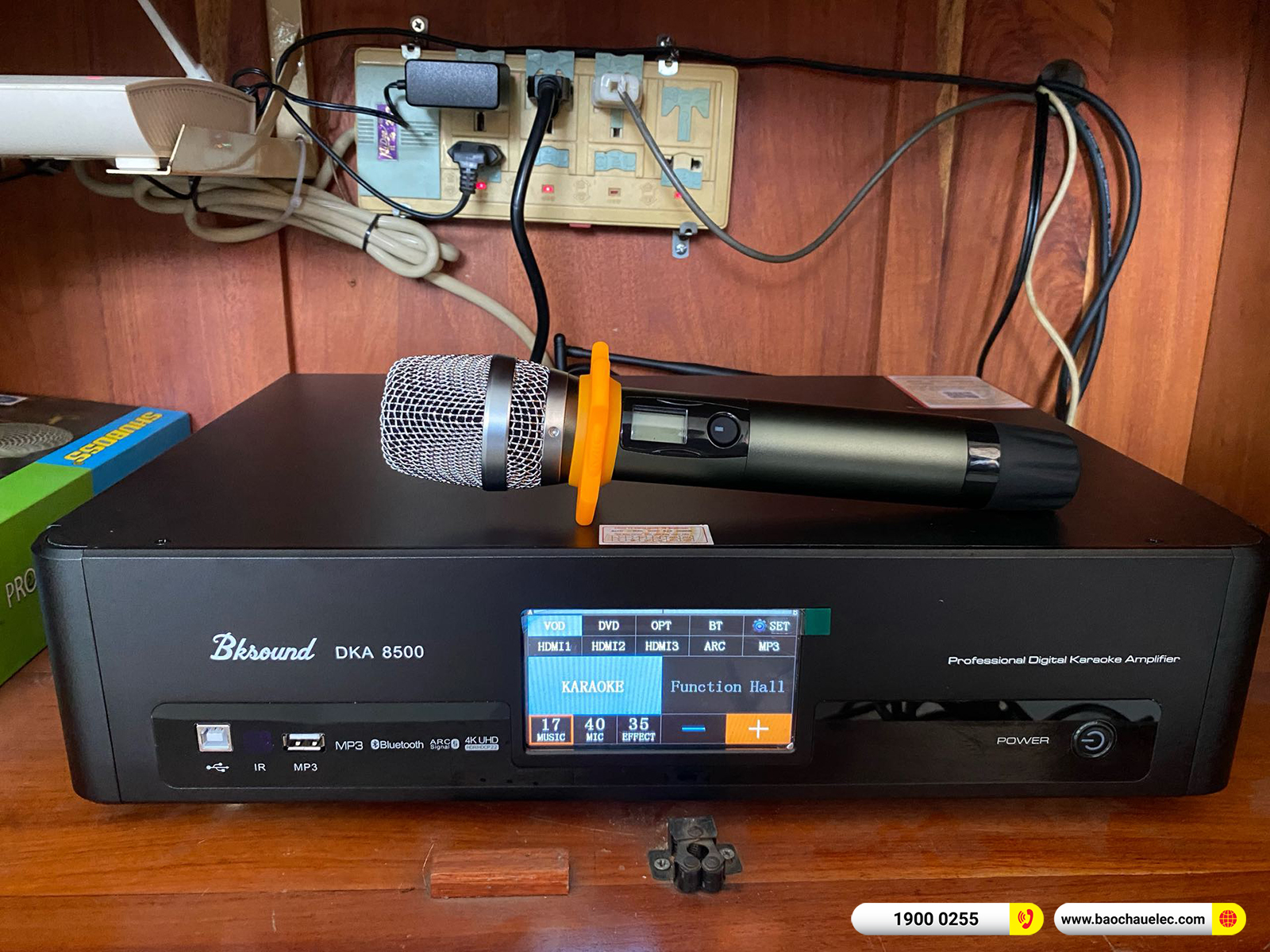 Lắp đặt d&agrave;n karaoke BIK hơn 11tr cho ch&uacute; Th&agrave;nh tại Đồng Nai