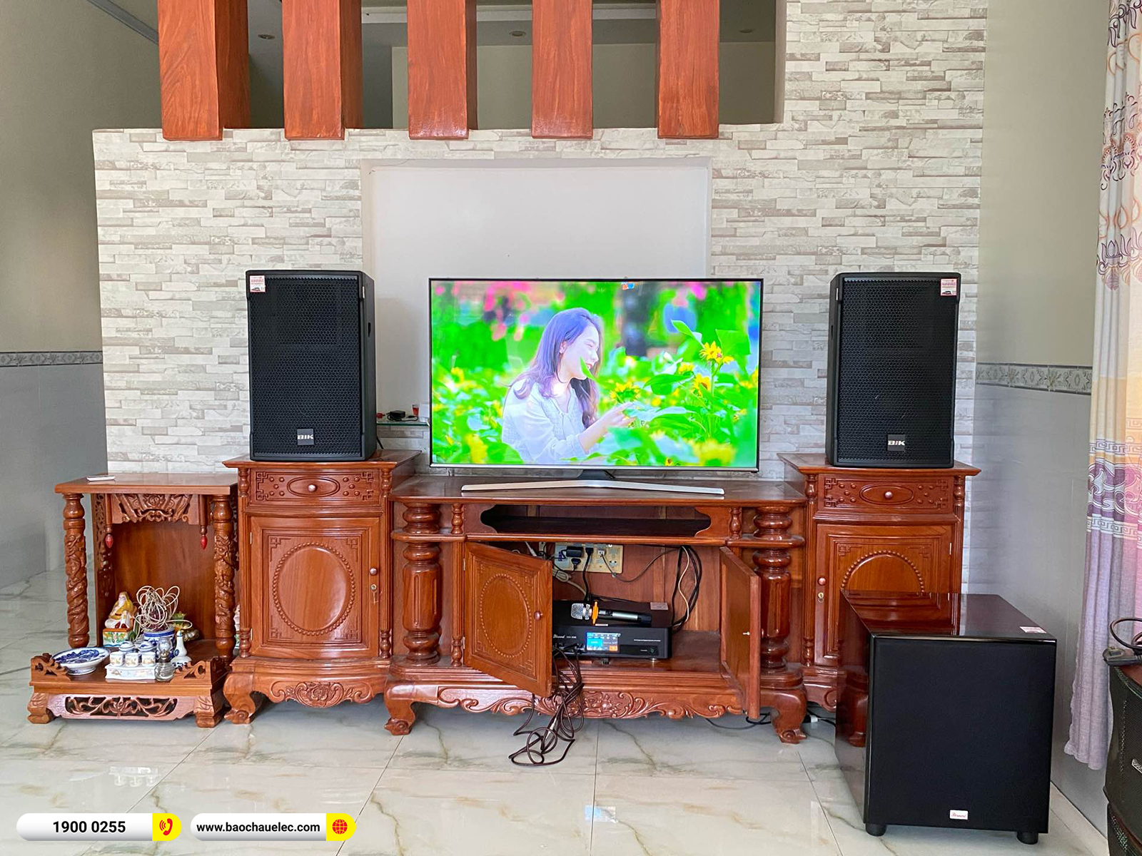 Lắp đặt d&agrave;n karaoke BIK hơn 11tr cho ch&uacute; Th&agrave;nh tại Đồng Nai