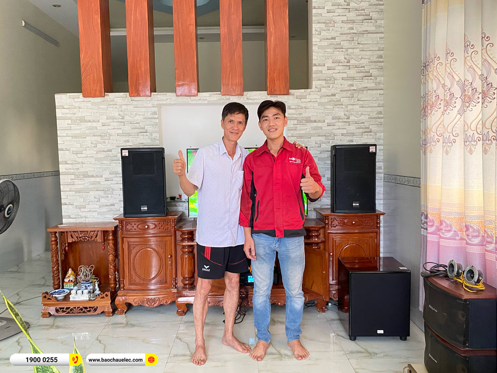 Lắp đặt d&agrave;n karaoke BIK hơn 11tr cho ch&uacute; Th&agrave;nh tại Đồng Nai