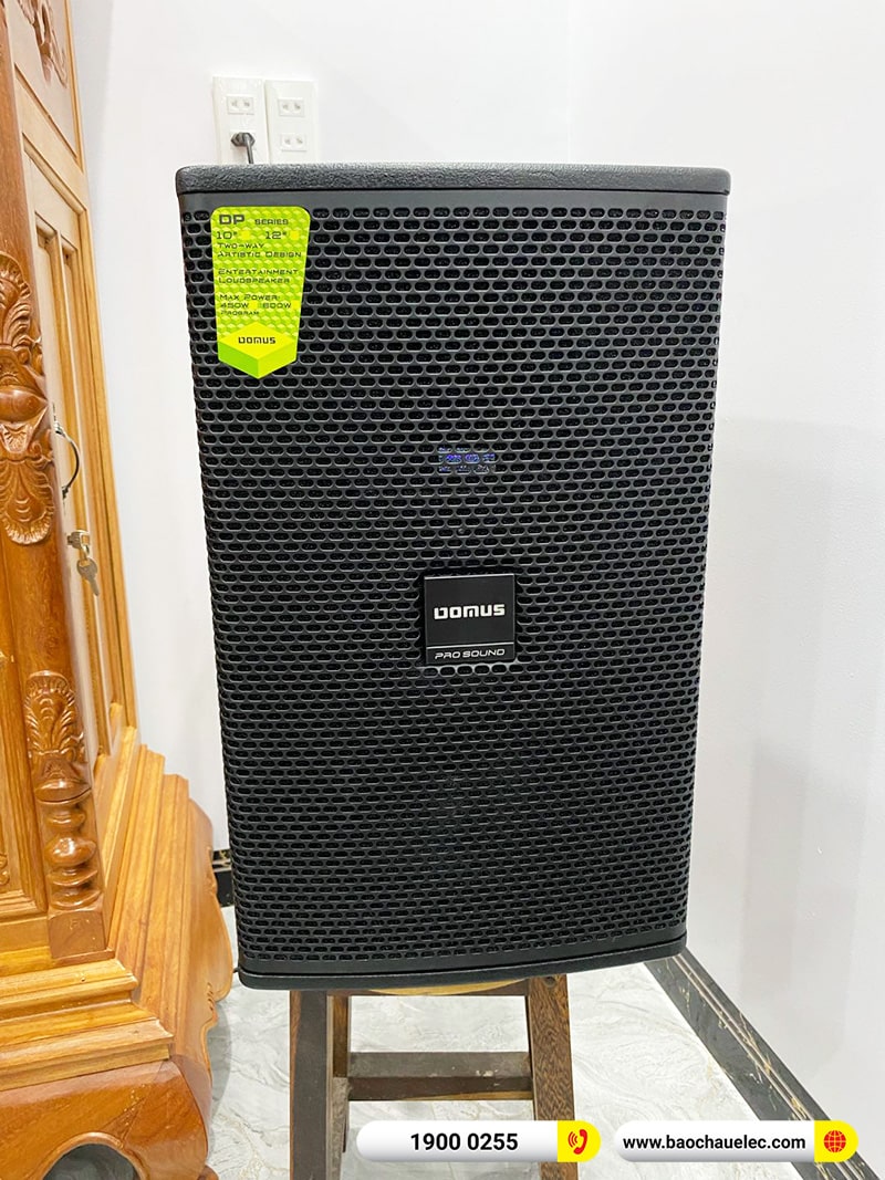Lắp đặt d&agrave;n karaoke Domus gần 25tr cho ch&uacute; Tiến tại Đồng Nai (Domus DP6120 Max, Denon Pro DP-N1600)