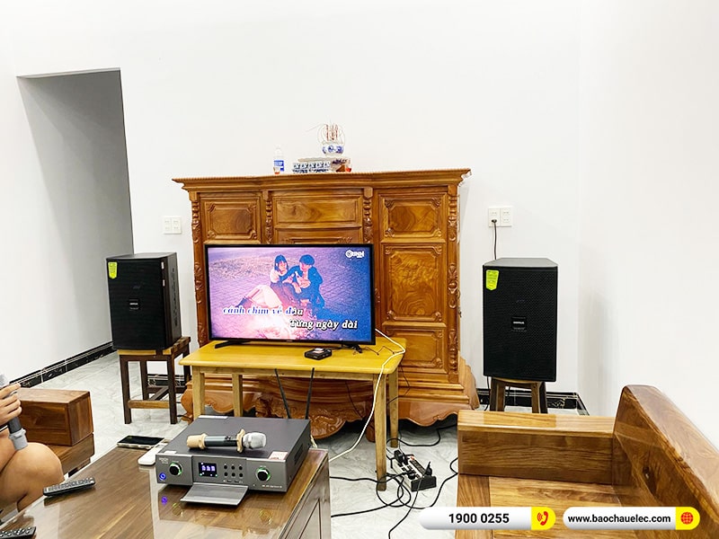 Lắp đặt d&agrave;n karaoke Domus gần 25tr cho ch&uacute; Tiến tại Đồng Nai (Domus DP6120 Max, Denon Pro DP-N1600)